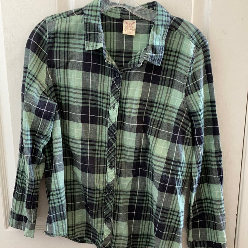 FINAL MARKDOWN Ladies faded glory blouse large